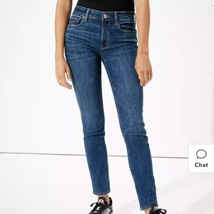 American Eagle Skinny Super Stretch Jeans 4 LONG